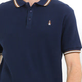 Hush Puppies Pakaian Pria Polo Maeso In Navy