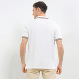 Hush Puppies Pakaian Pria Polo Maeso In Off White