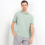 Hush Puppies Pakaian Pria Polo Maeso In Sage