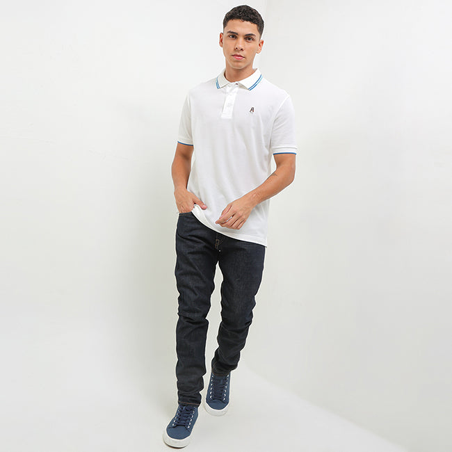 Polo Larus In White