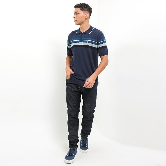 Polo Pedestrian In Navy