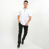 Polo Dromino In White