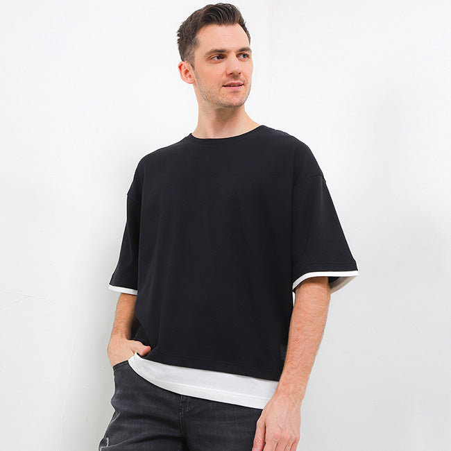 T Shirt Solitz In Black