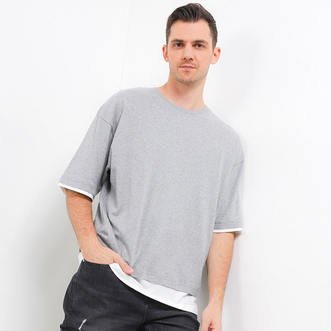 T Shirt Solitz In Light Gray