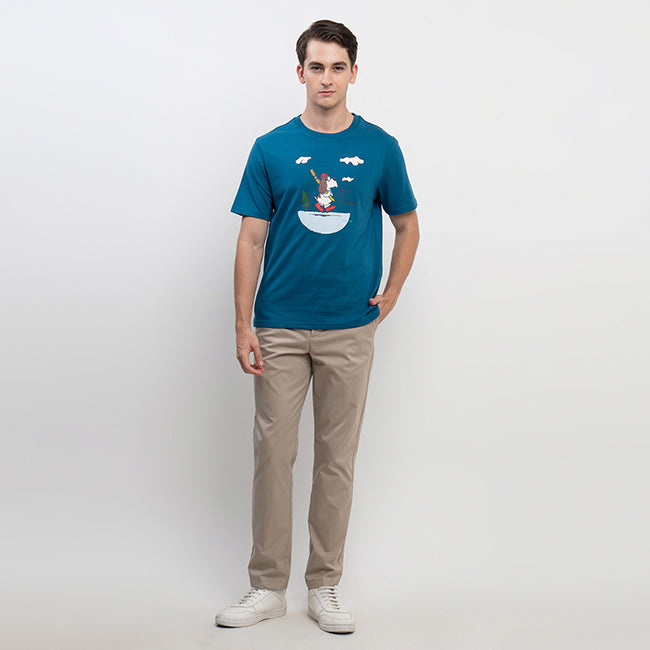 Hush Puppies Men Tops Skiya In Blue