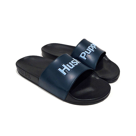Hush Puppies Sandal Pria Mules Thanos In Dark Blue