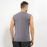 Muscle Tee Qd In Grey