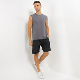 Muscle Tee Qd In Grey