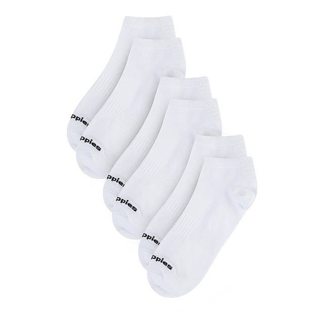 Zoe L Ankle Socks In All White