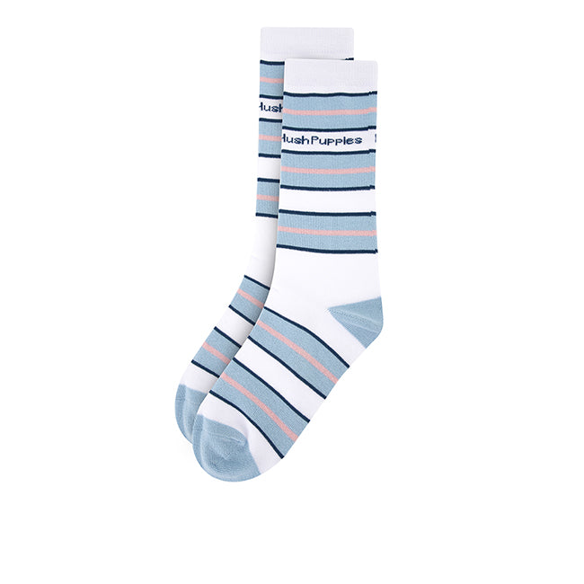 Socks Eloise L Crew Sock In Pink/Blue/White