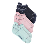 Ava L Ankle Socks In Pk/Lg/Nv