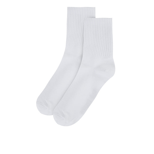 Lisa L Qua Socks In All White