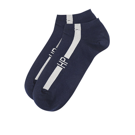 Socks Roger M Ankle Sock In Navy/Gray/Black