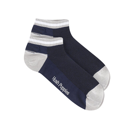 Socks Travis M Ankle Sock In Wh/Gy/Dg