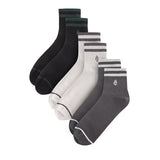 Socks Leo M Qua Sock In Dg/Gy/Bk