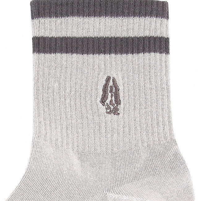 Socks Leo M Qua Sock In Dg/Gy/Bk