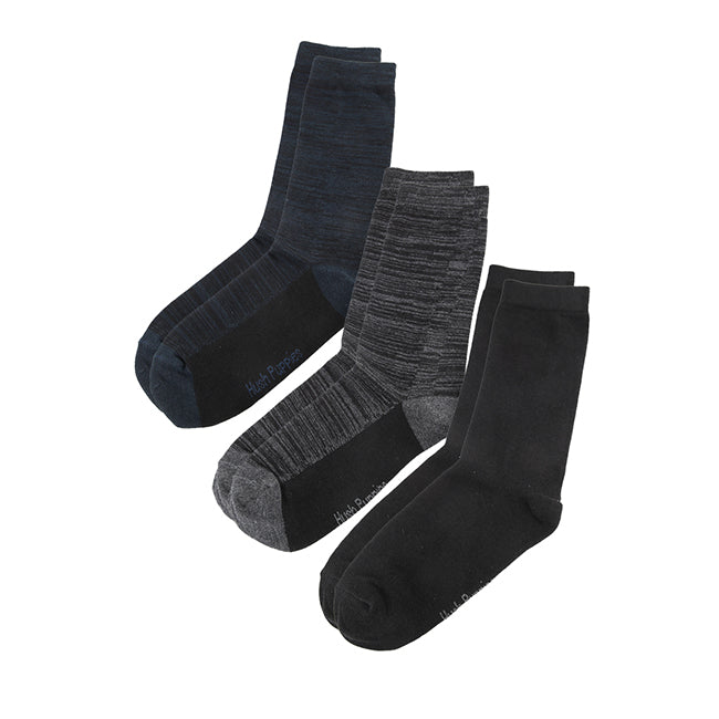 Socks Bry M Crew Sock In Navy/Gray/Black