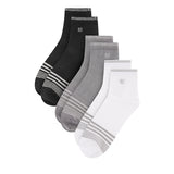 Socks Enzo M Qua Sock In Bk/Gy/Wh