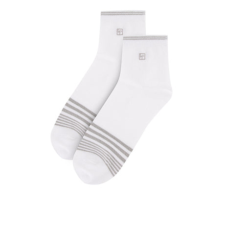 Socks Enzo M Qua Sock In Bk/Gy/Wh