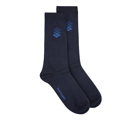 Mils M Crew Socks In Bk/Nv/Br
