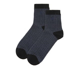 Gale M Qua Socks In Bk/Gy/Bk