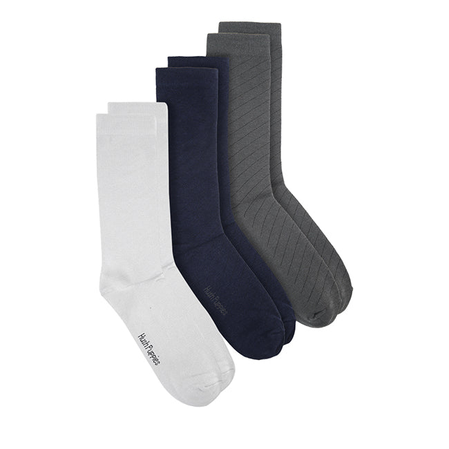 Kane M Crew Socks In Gy/Nv/Dg