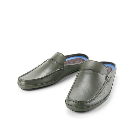 Kovic Vatro Mules In Olive