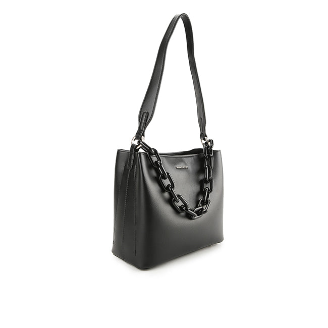 Linsie Satchel (M) In Black