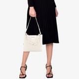 Linsie Satchel (M) In Off White
