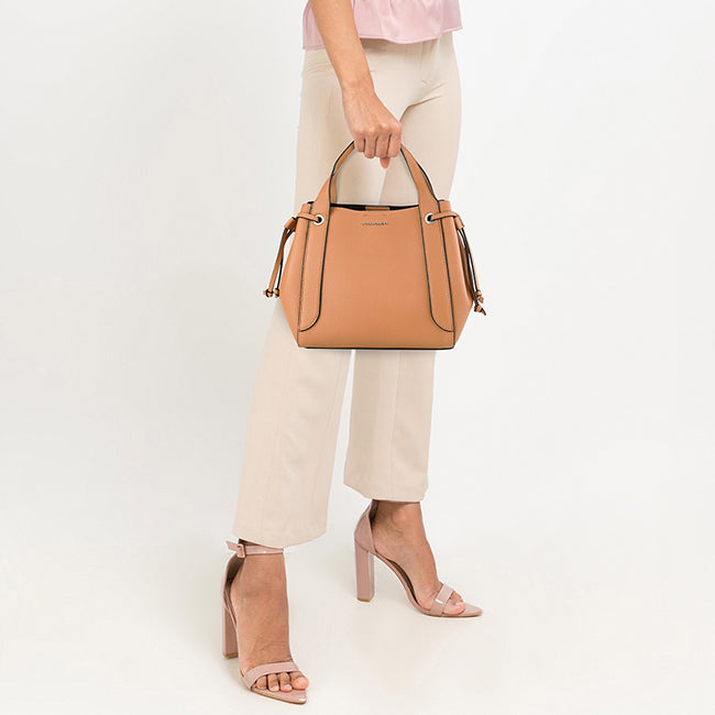 Delfina Satchel L In Camel