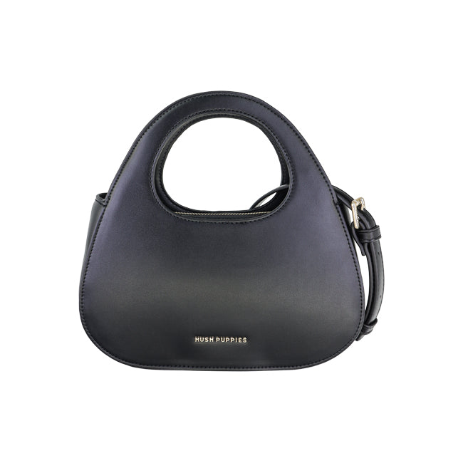 Floppy Satchel L In Black