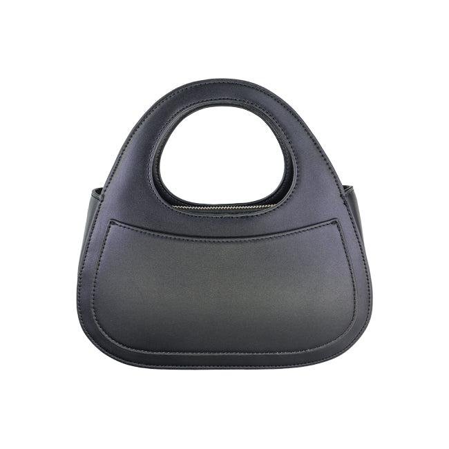 Floppy Satchel L In Black