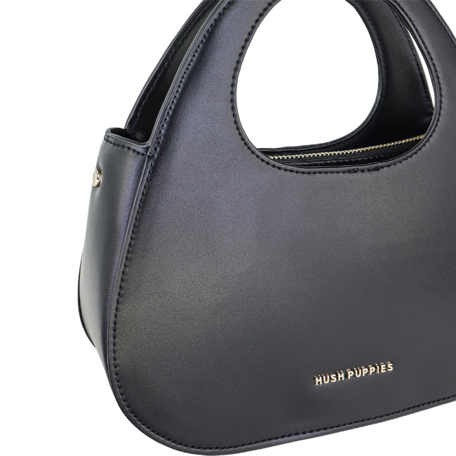 Floppy Satchel L In Black