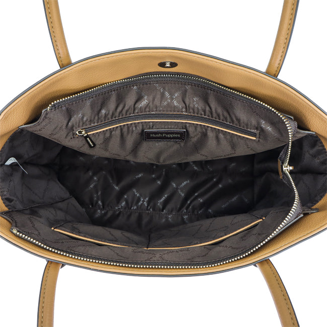 Tote Bag Patty Tote (L) In Camel