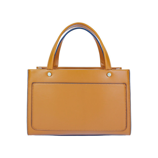 Hand Bag Fuji Top Handle L In Camel