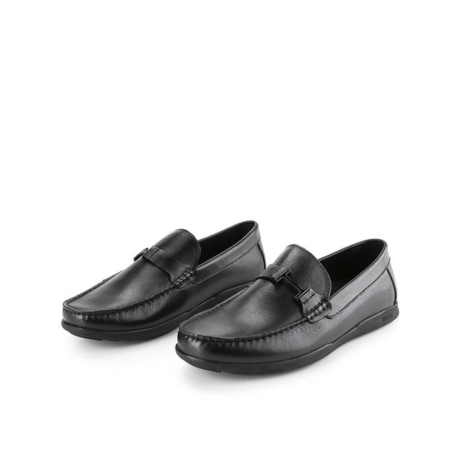 Morgen Buckle Loafer In Black