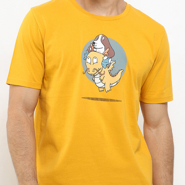 Hush Puppies Pakaian Pria T-Shirt Droca