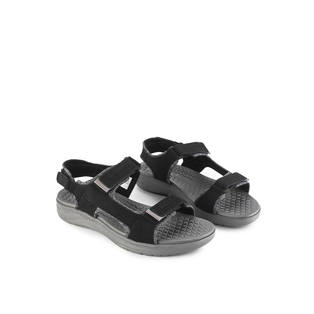 Activate Sandal In Bold Black