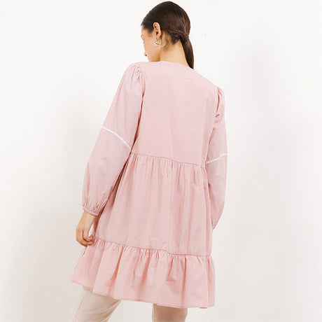 Linen Kancana In Pink