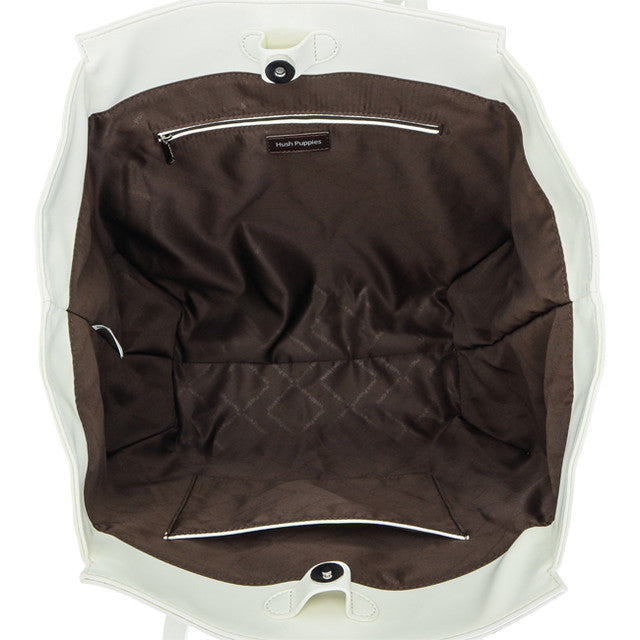 Coreen Satchel L In White