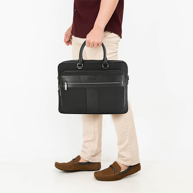 Lucas Document Bag In Black