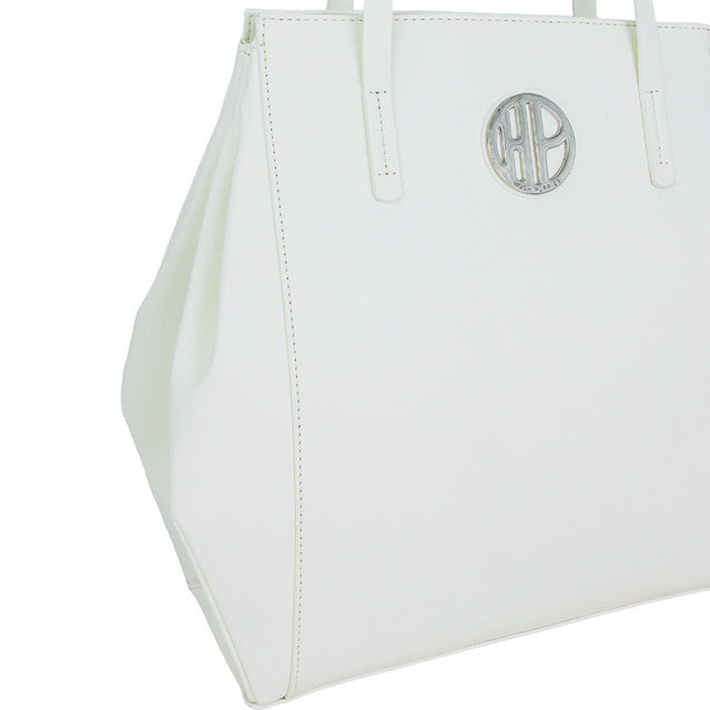 Coreen Satchel L In White