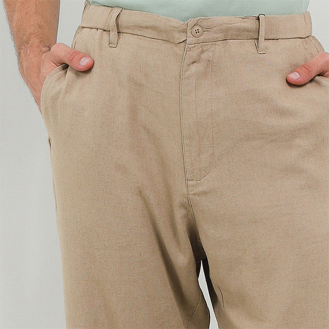 Linen Hemma In Khaki