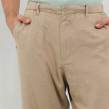 Linen Hemma In Khaki
