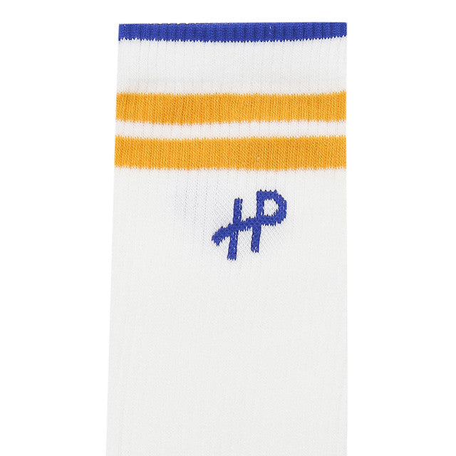 Tobias M Crew Socks In Blue