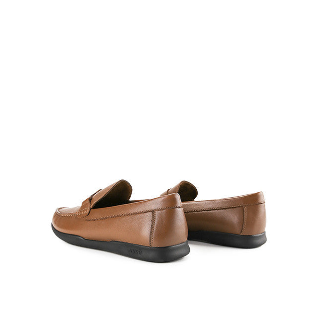 Morgen Buckle Loafer In Tan