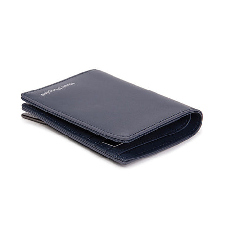 Asher Bi Fold Wallet In Navy