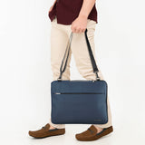 Emilio Document Bag In Navy