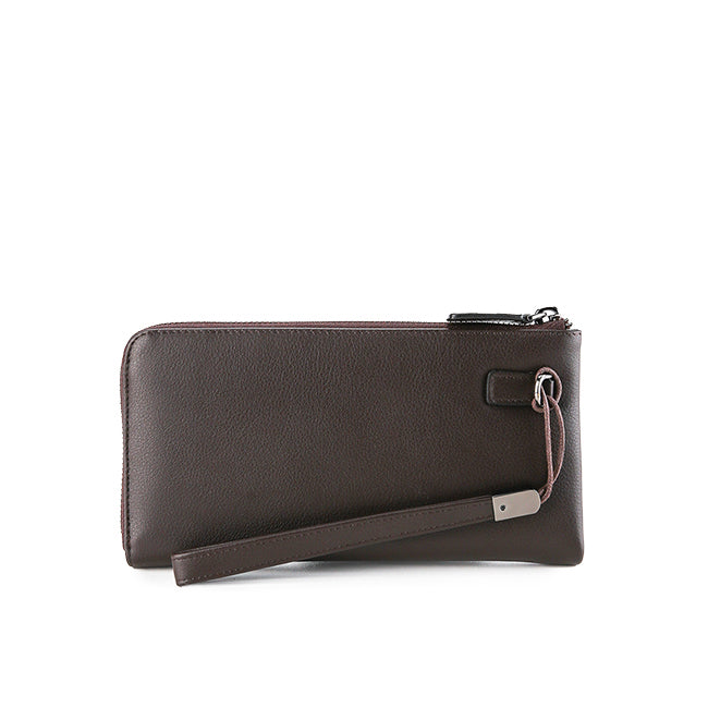 Hush Puppies Bags Pria Clutch Nelton Pouch In Dark Brown