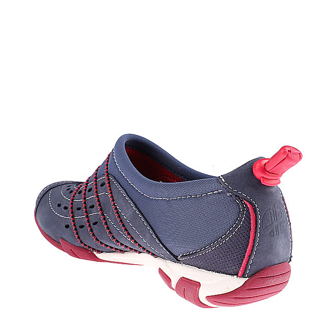 Slip On Energize In Navy Nubuck